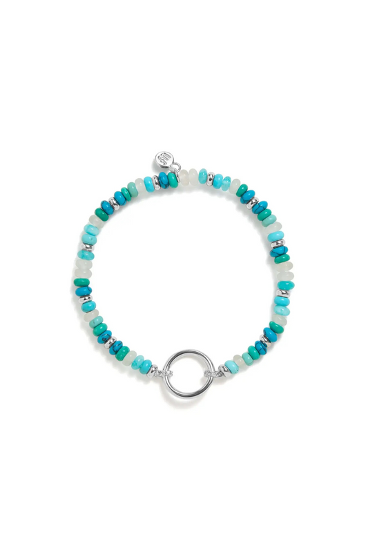 Charm Bar WF -  Silver Bracelet - Multiple Styles