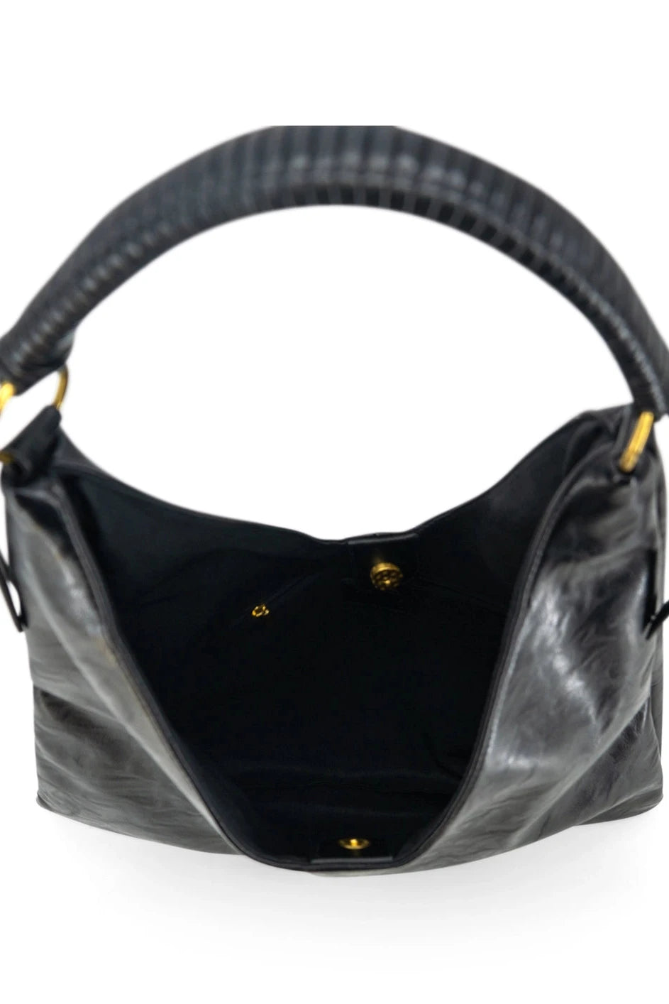 Soho Slouchy Fall Tote Bag- Black