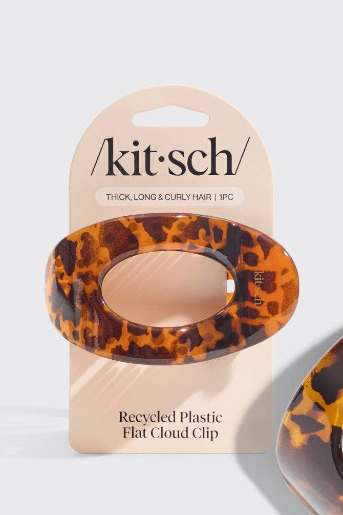 Recycled Plastic Large Flat Cloud Clip - Tort
