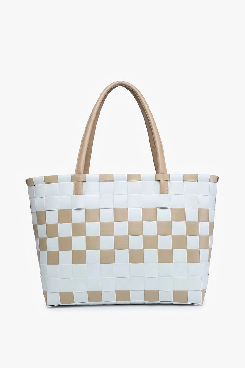 Abigail Basketweave Tote