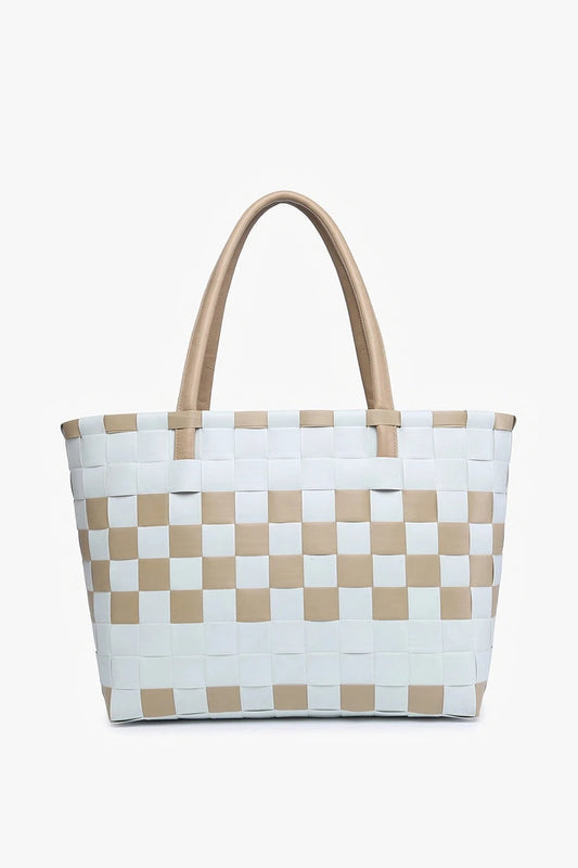 Abigail Basketweave Tote