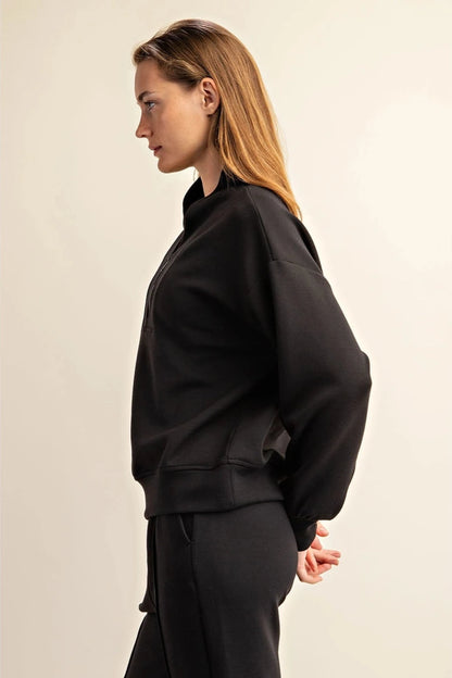 Scuba Luxe Half Zip Jacket