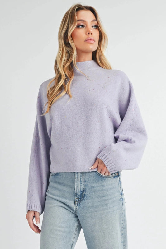 Addison Lilac Sweater