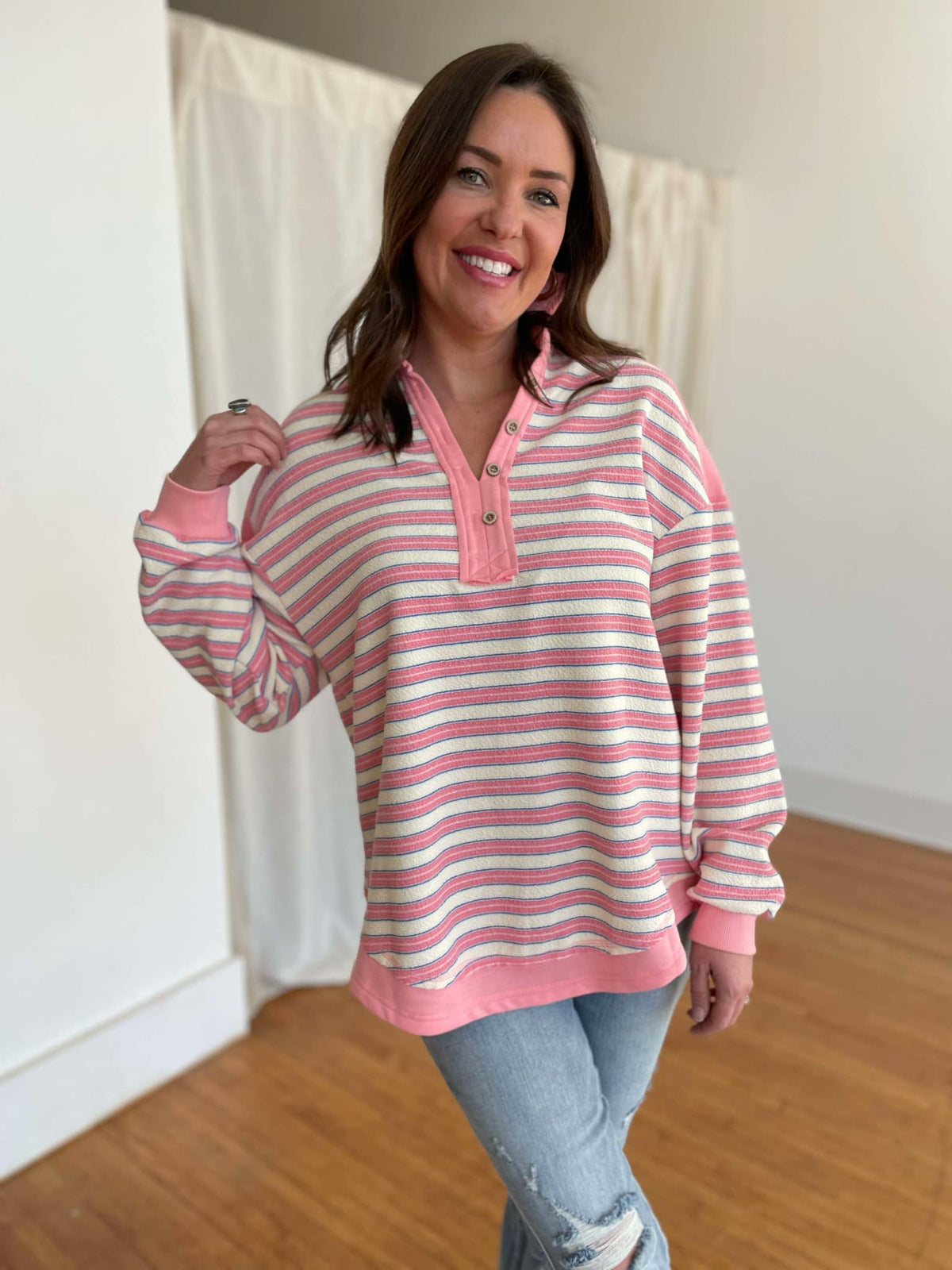 Beyond the Sea Striped Top in Three Colors (Online Exclusive)