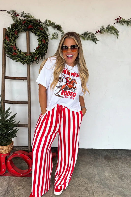 PREORDER (Ends 9/9): Christmas Vertical Vibes Stripe Pants (Online Exclusive)