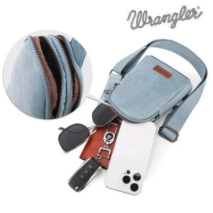 Wrangler Sling Bag/Crossbody/Chest Bag - Jean Blue