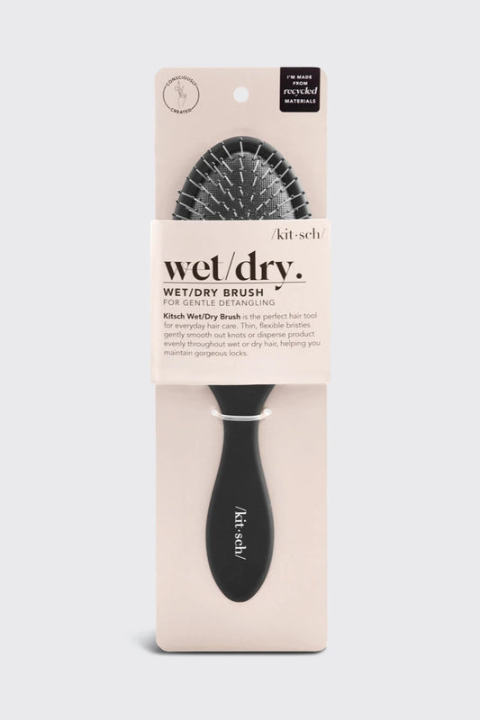 Wet/Dry Brush in Recycled Plastic