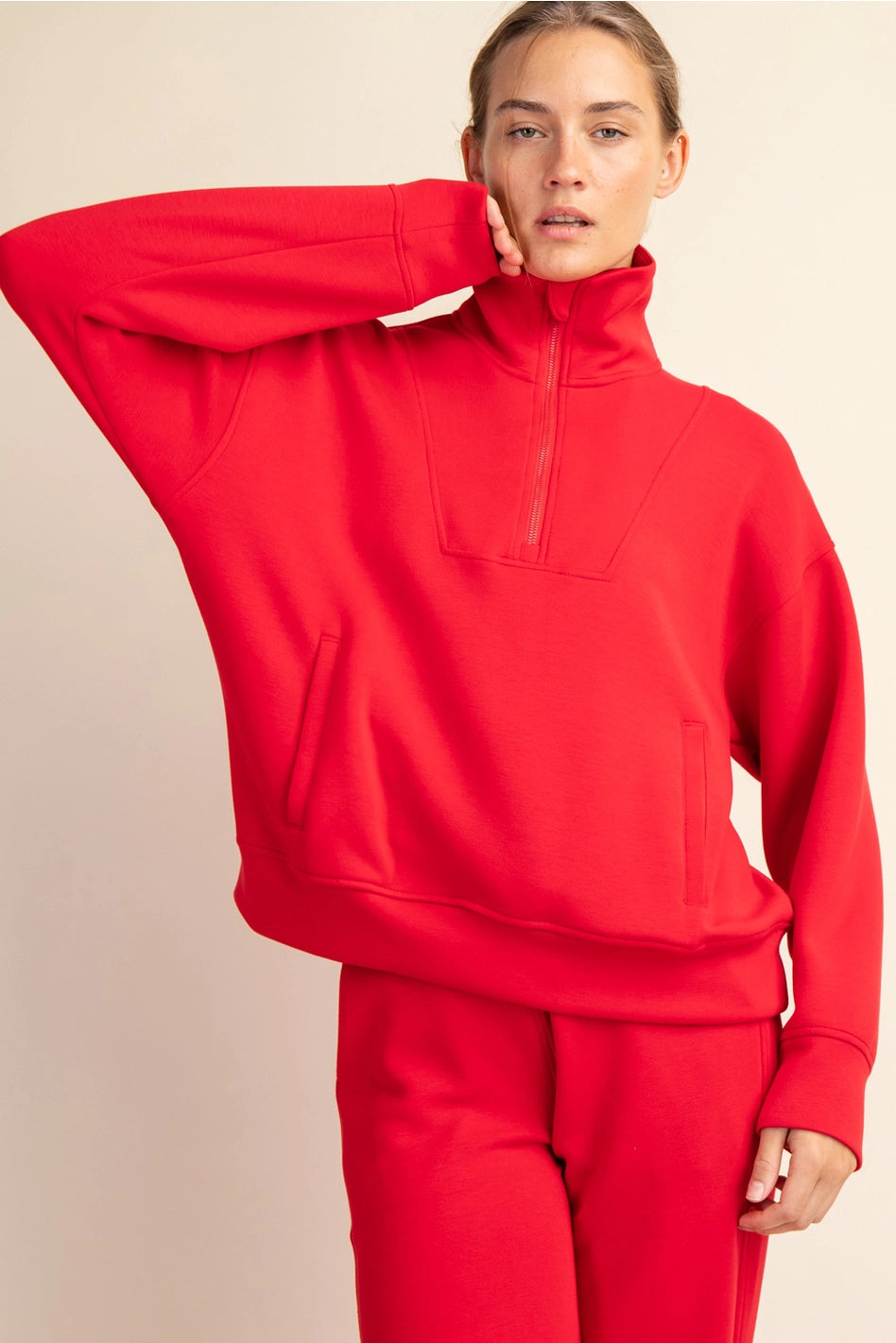 Scuba Quarter Zip Pullover - Multiple Colors