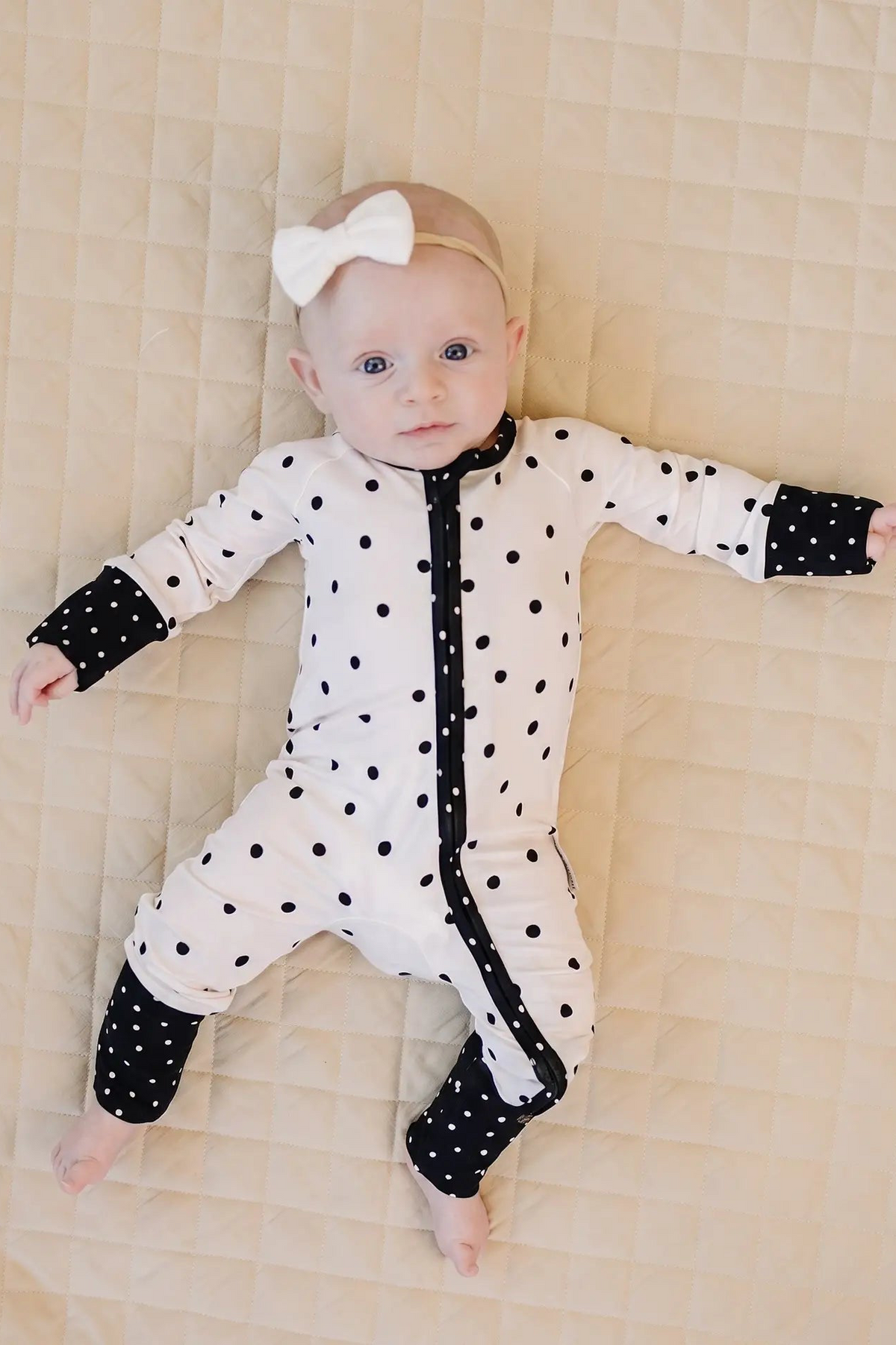 Bamboo Polka Dot Onesie