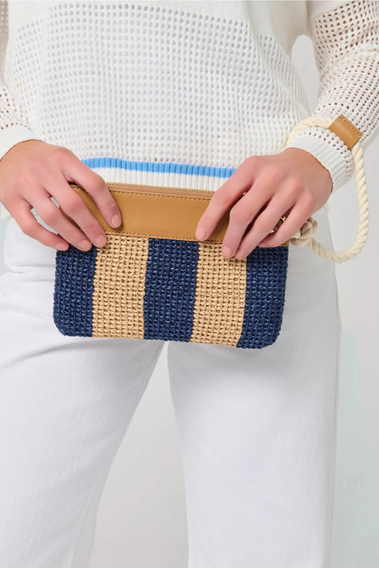 clutch held by woman