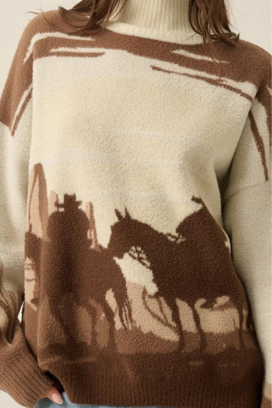 Cowboy Country Sweater