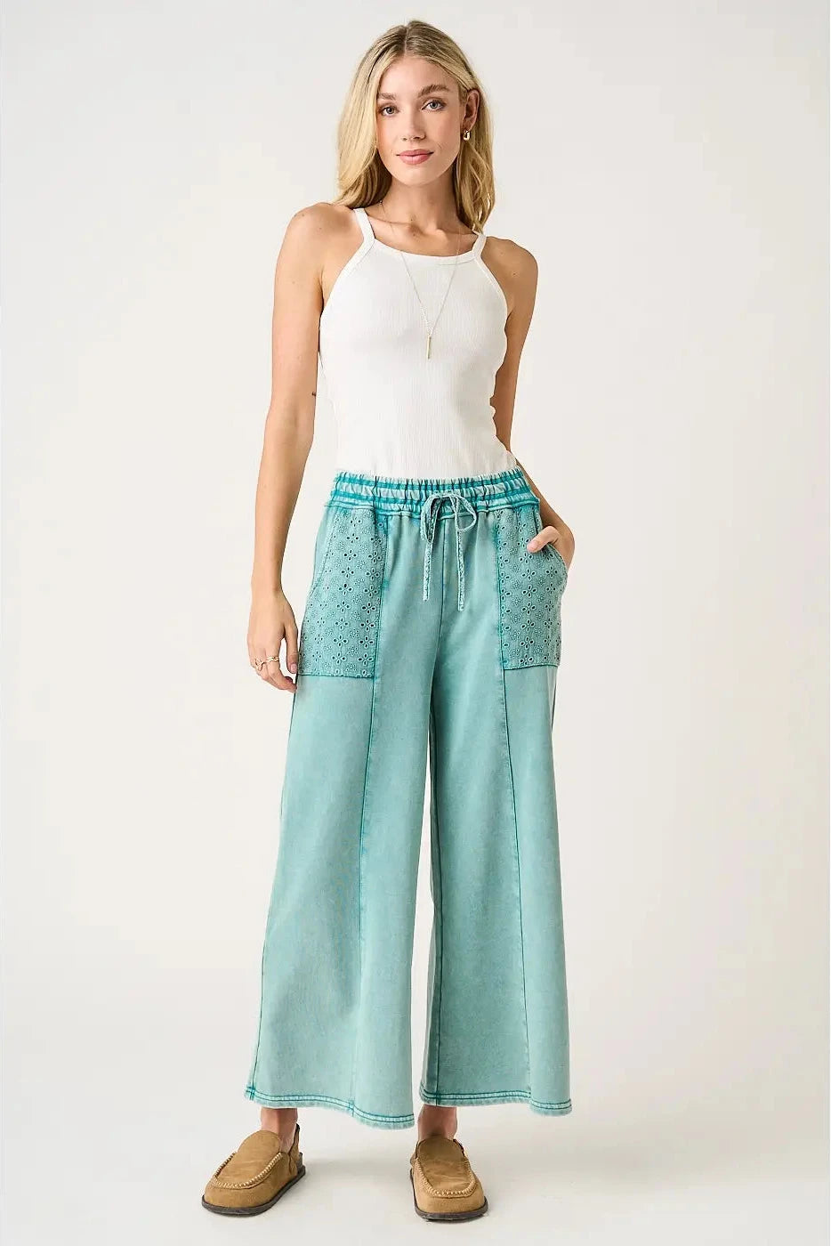 Miranda Pocket Wide Leg Pants