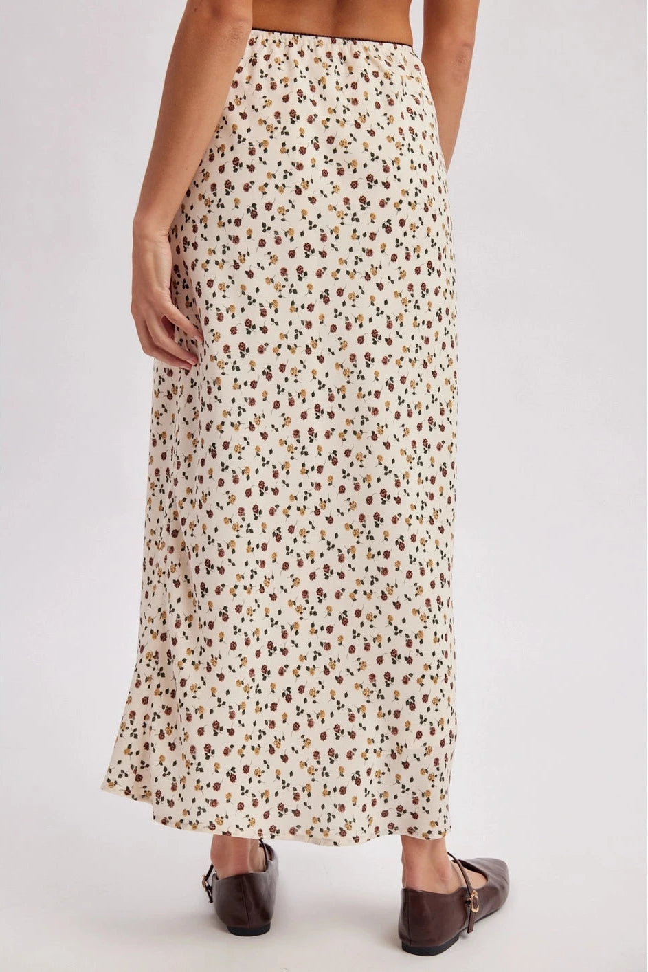 Ditsy Floral Print Skirt