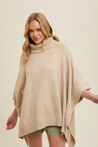 Campfire Sweater Poncho