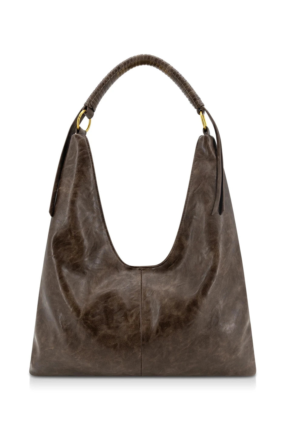 Soho Slouchy Fall Tote Bag- Brown