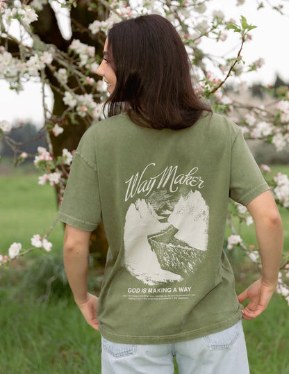 Way Maker Graphic Tee - Green