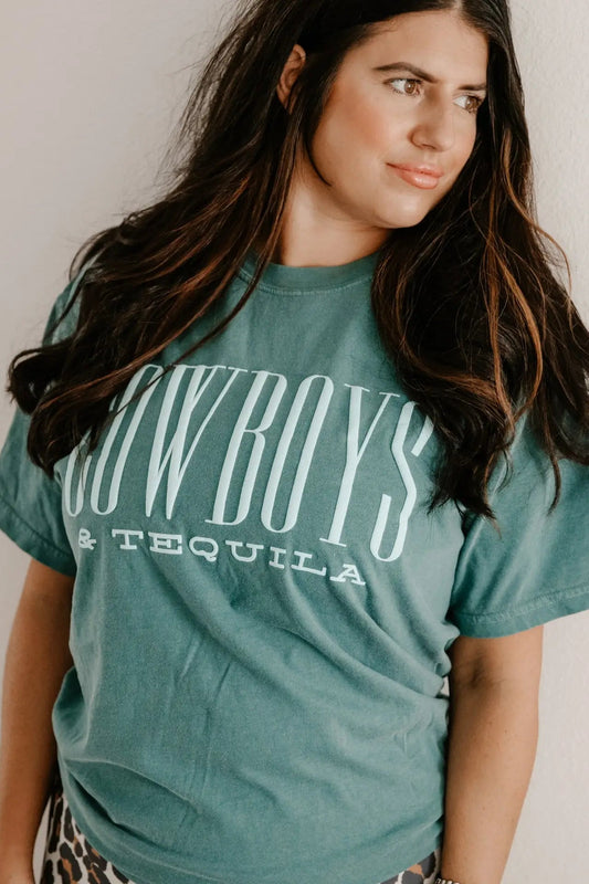 Cowboys & Tequila Graphic Tee