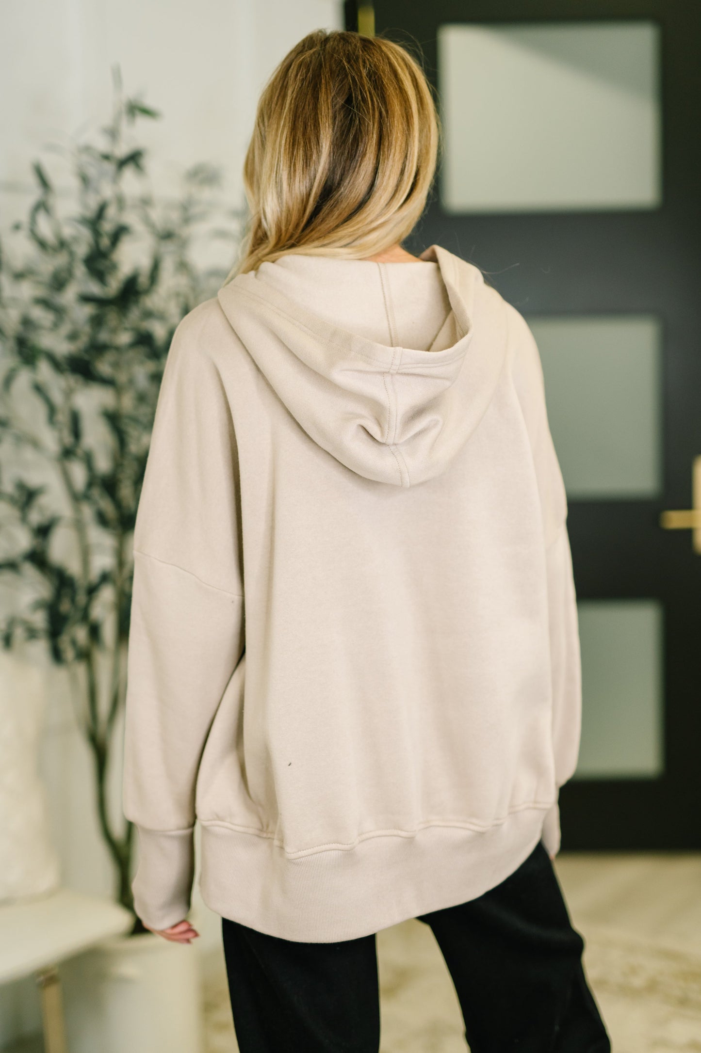 A Million Different Reasons Hooded Pullover in Ash Mocha (Online Exclusive)