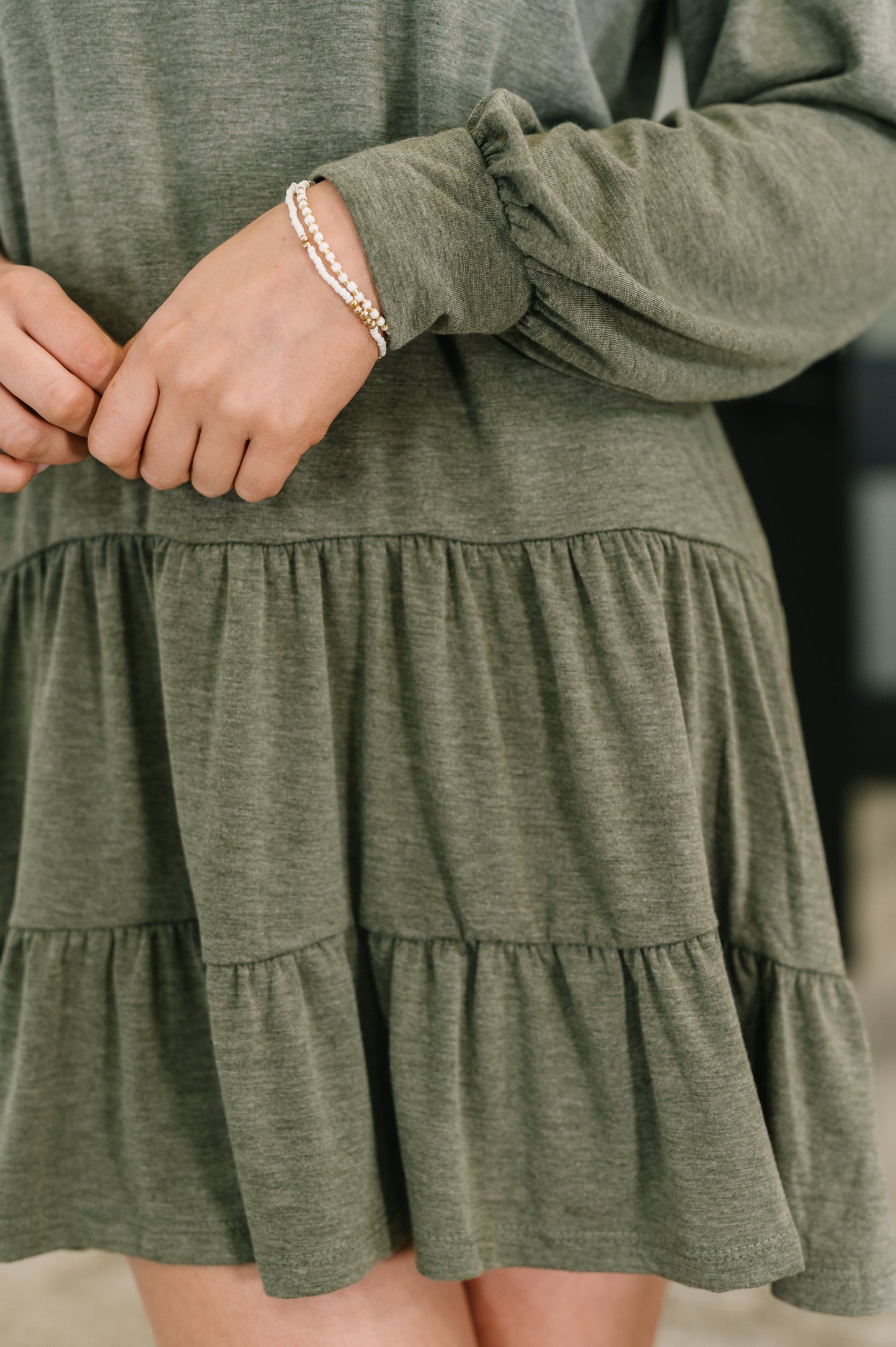 Autumn Breeze Long Sleeve Knit Dress (Online Exclusive)