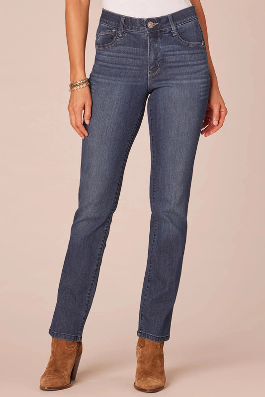 Democracy Indigo High Rise Straight Jean