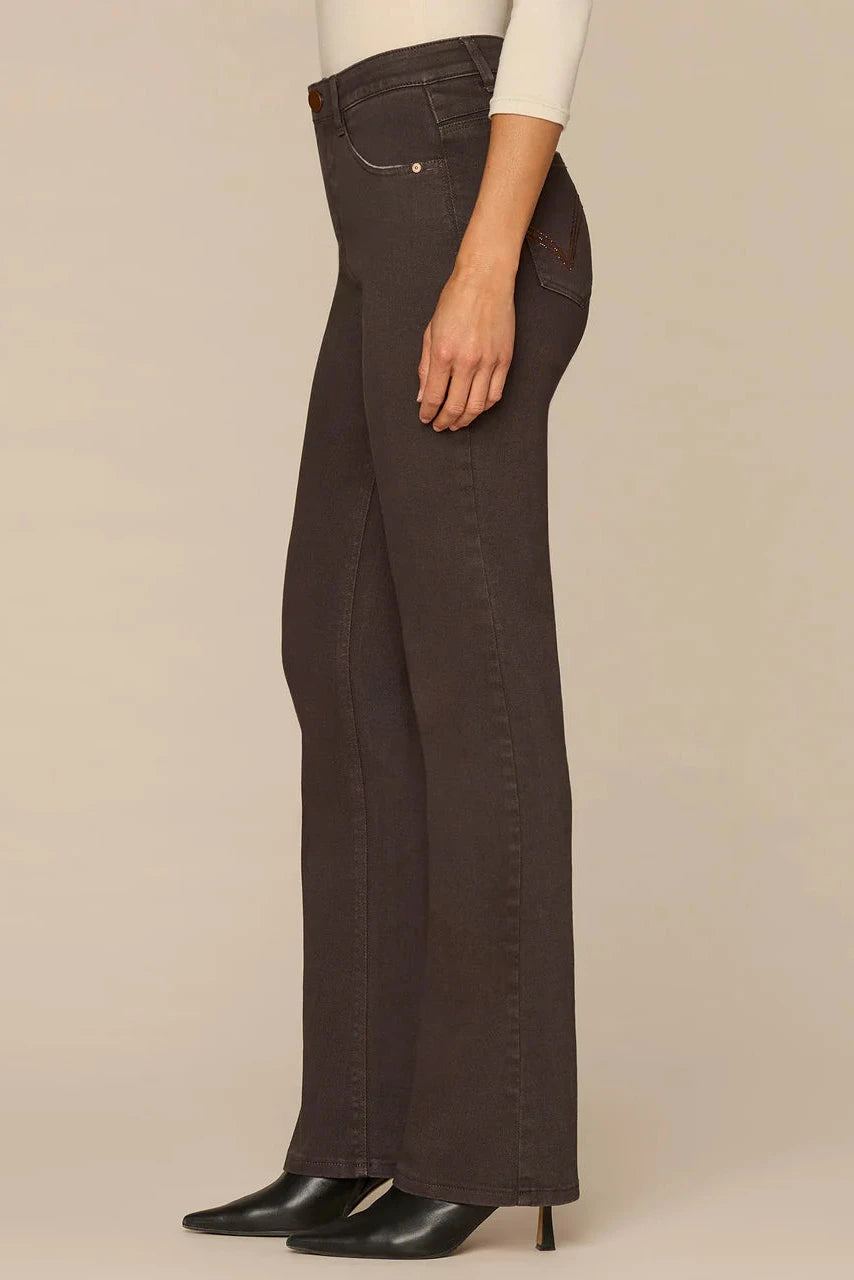 Democracy High Rise Boot with Rhinestone Cascading