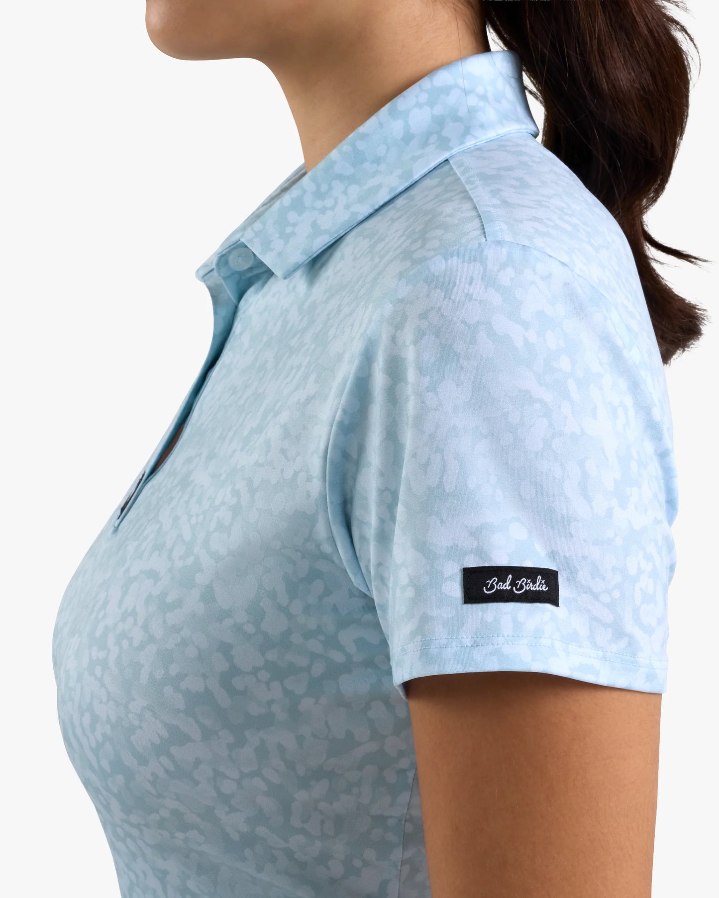 Bad Birdie Core Polo - Baby Blue