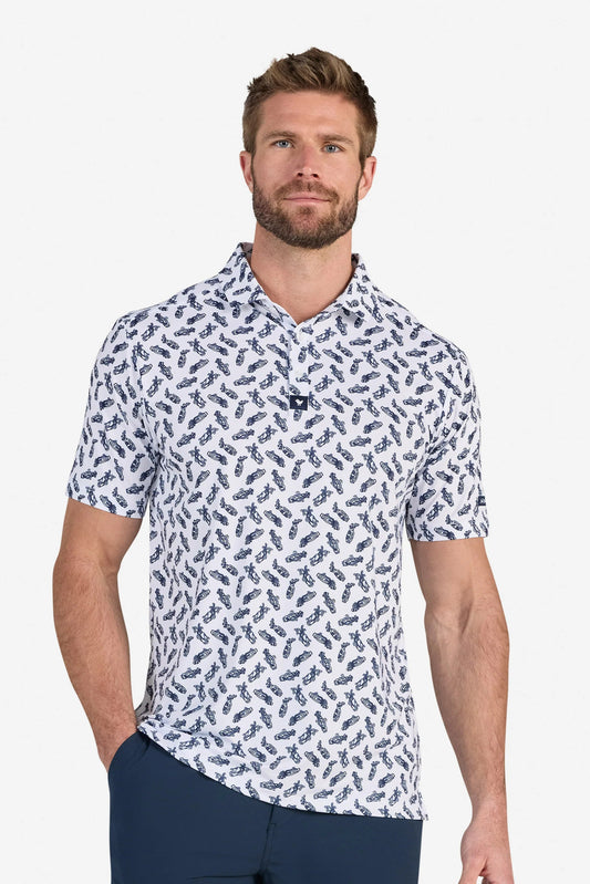 Bad Birdie Core Performance Polo - Caddie by Day