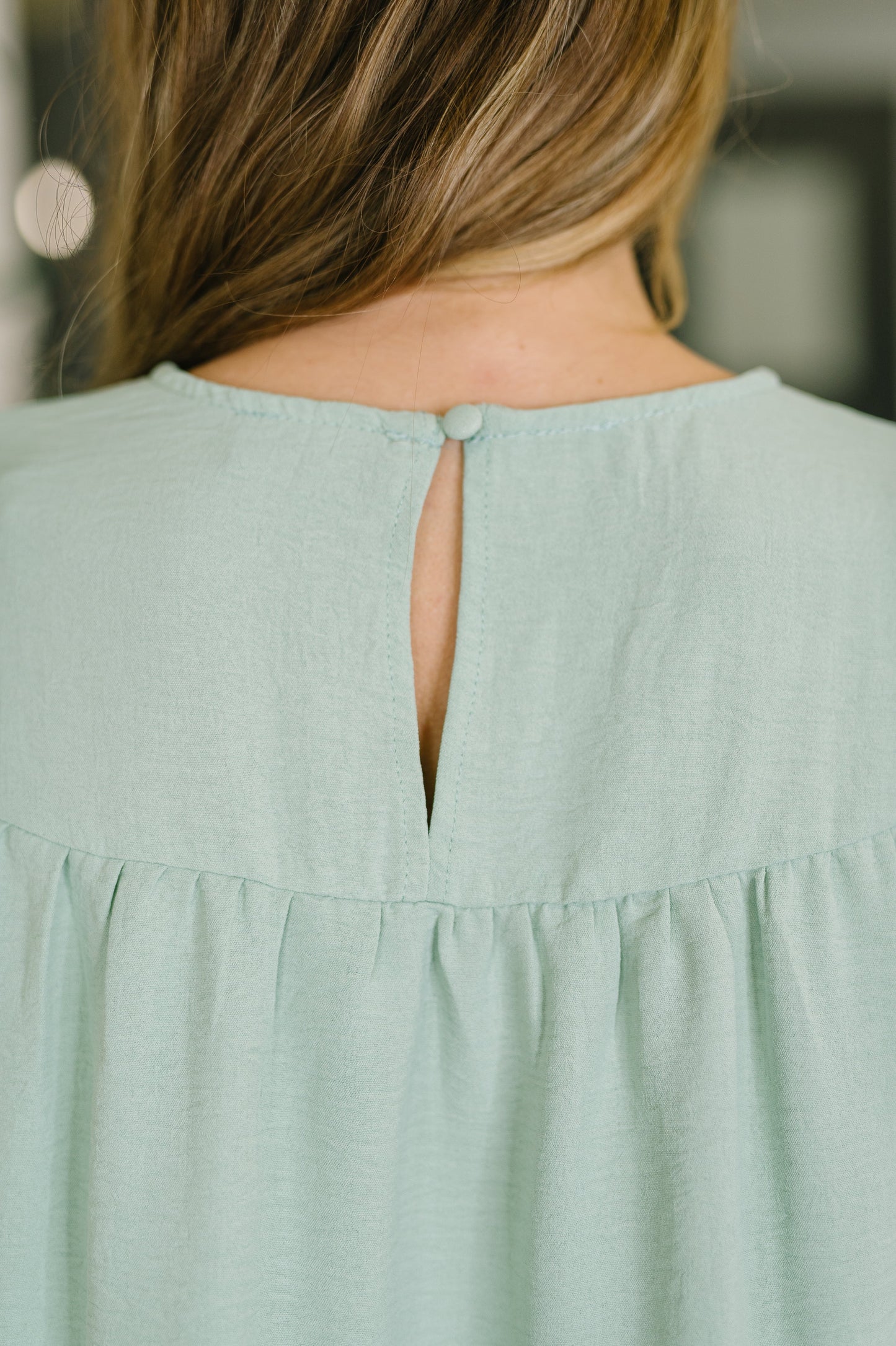 Caught You Looking Crinkle Woven Blouse (Online Exclusive)