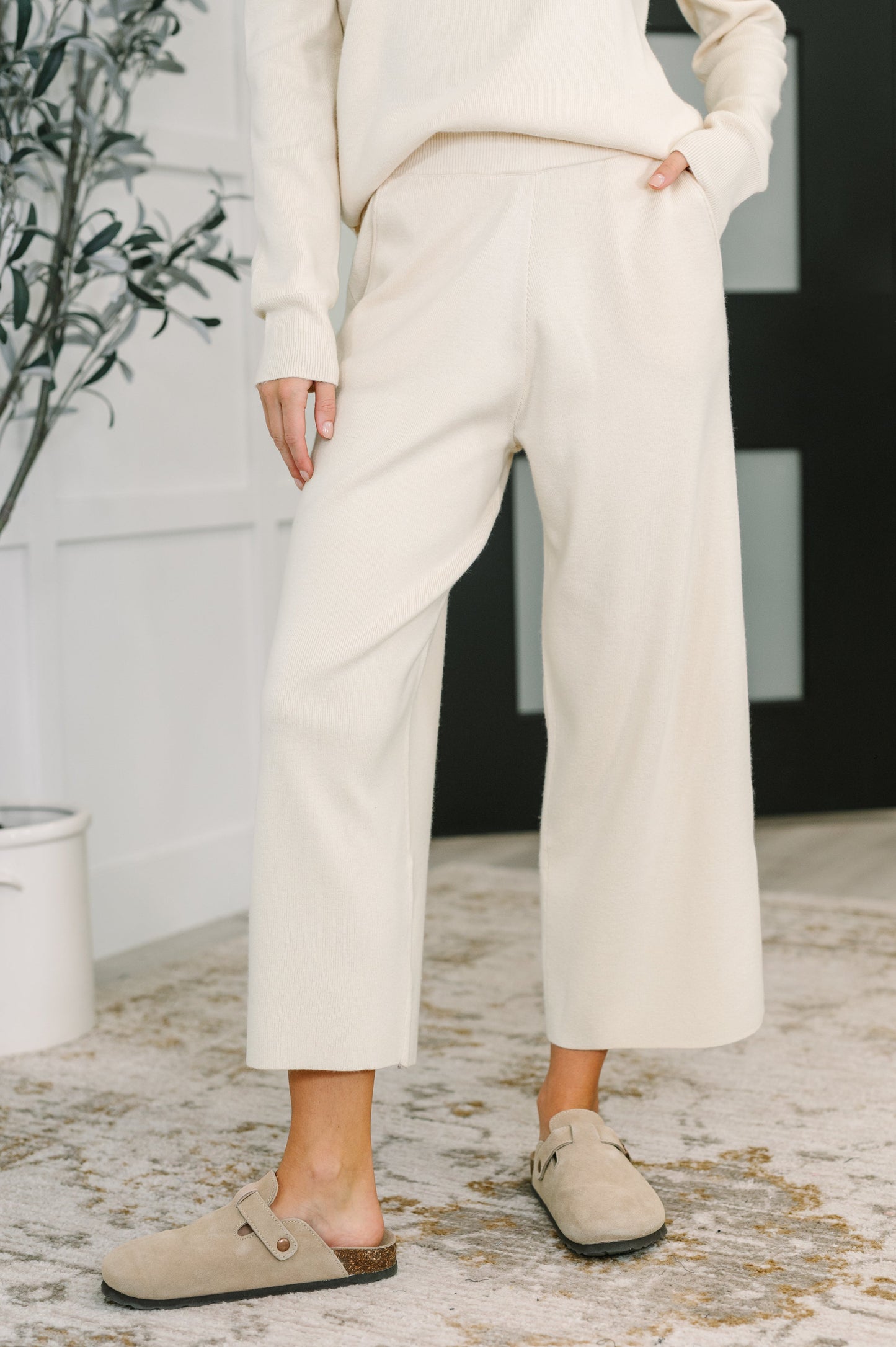Clove Culottes in Oat (Online Exclusive)
