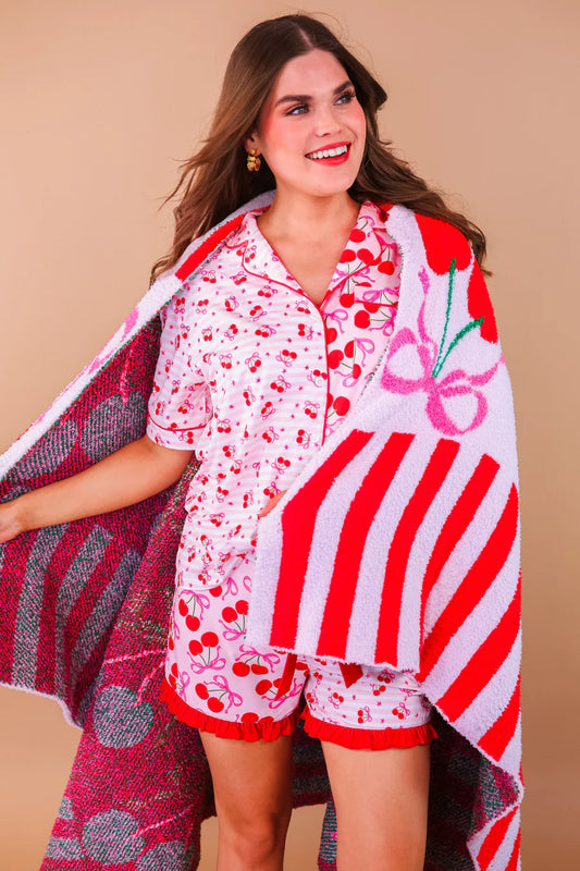 Cherry Bomb Blanket