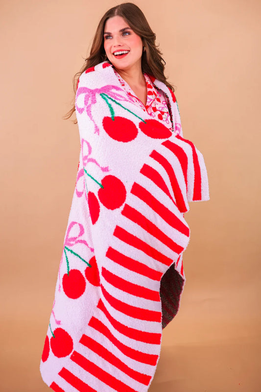 Cherry Bomb Blanket