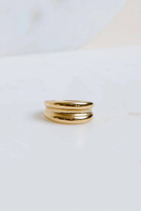 Doubled Up Ring - Gold