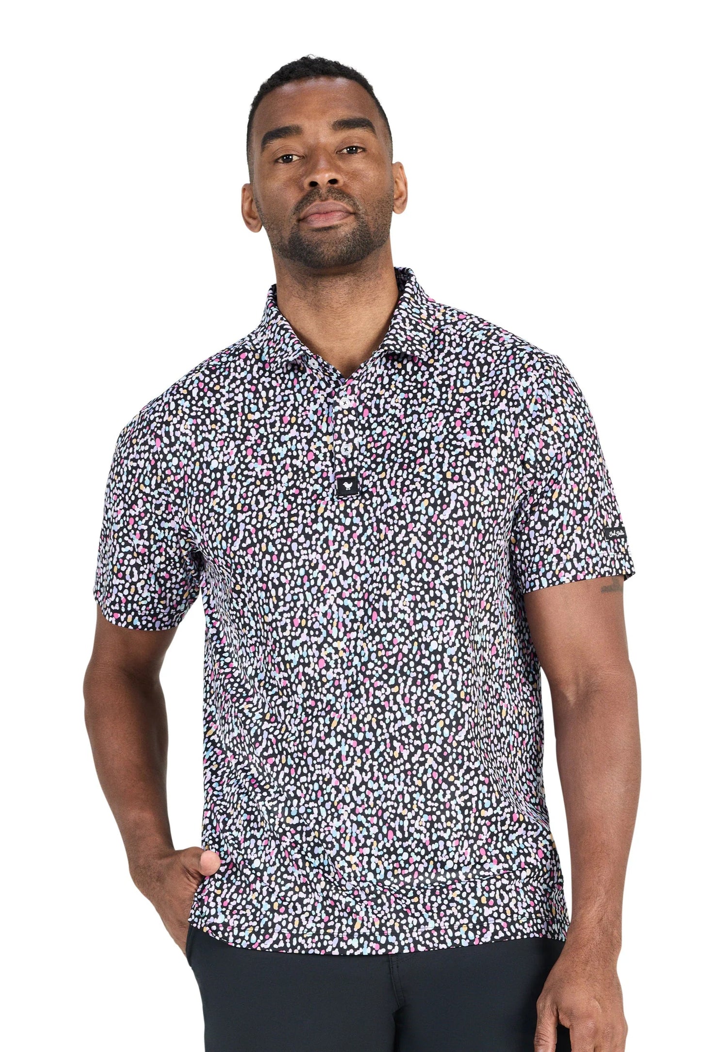 Bad Birdie Core Performance Polo - Drippity Drip
