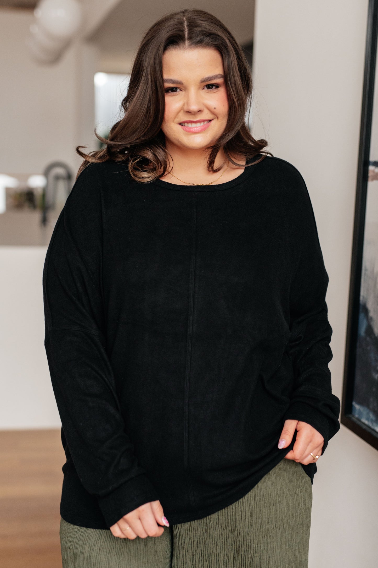 Drive Downtown Dolman Sleeve Top (Online Exclusive)