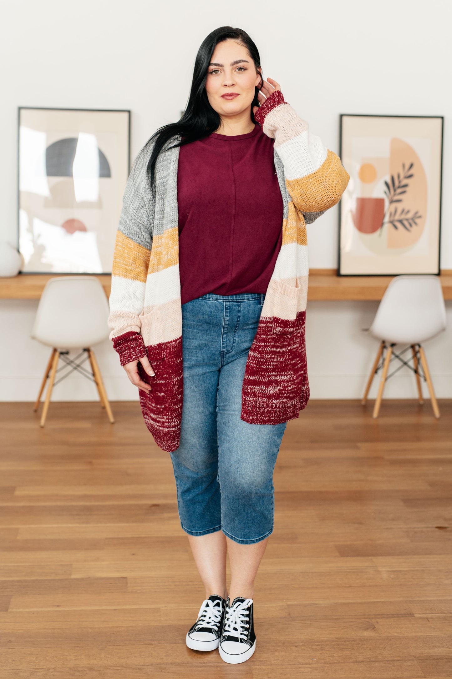 Drive Downtown Dolman Sleeve Top in Wine (Online Exclusive)