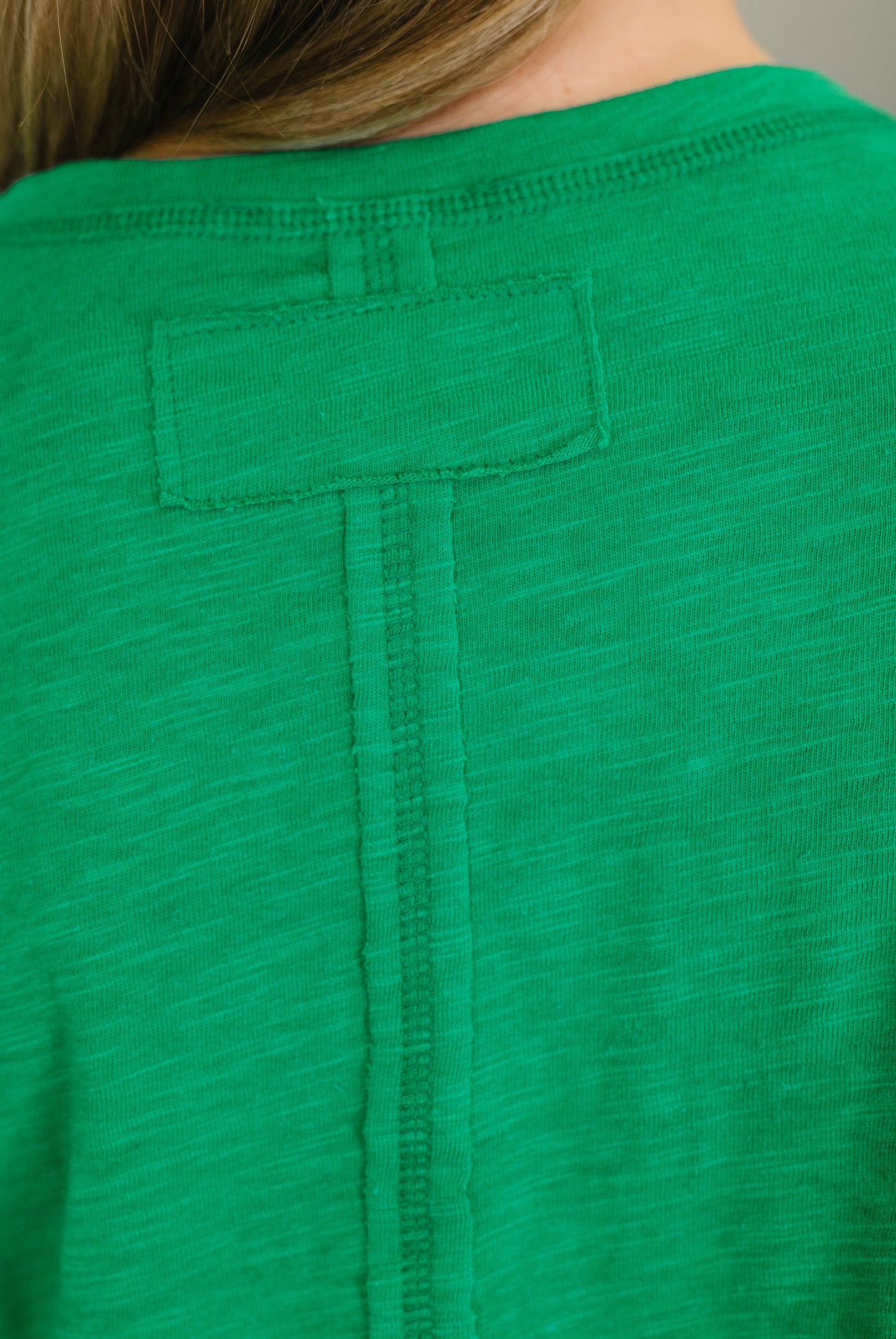 Effortless Edit Boxy Tee in Kelly Green (Online Exclusive)