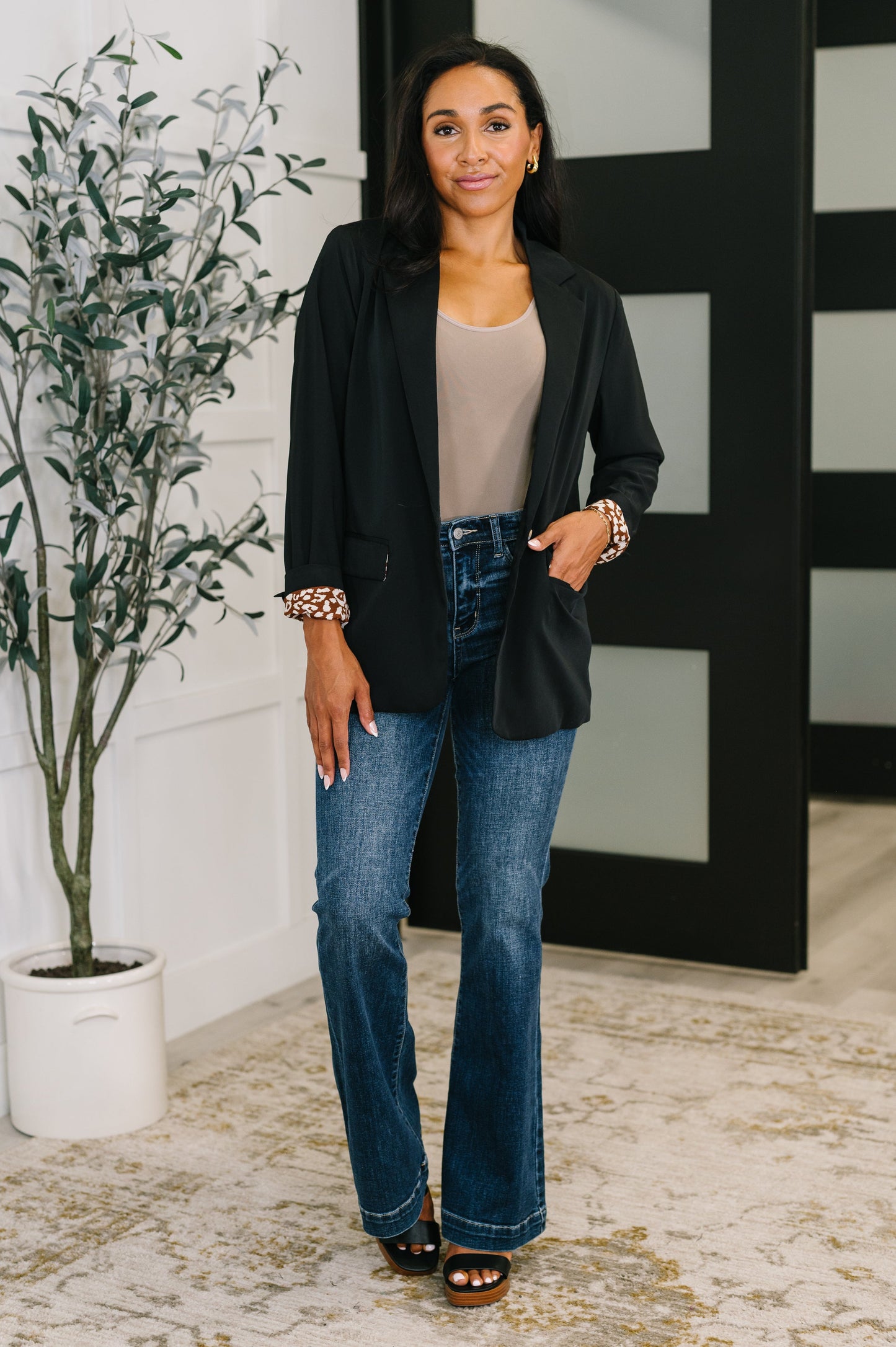 Every Day Blazer in Black (Online Exclusive)