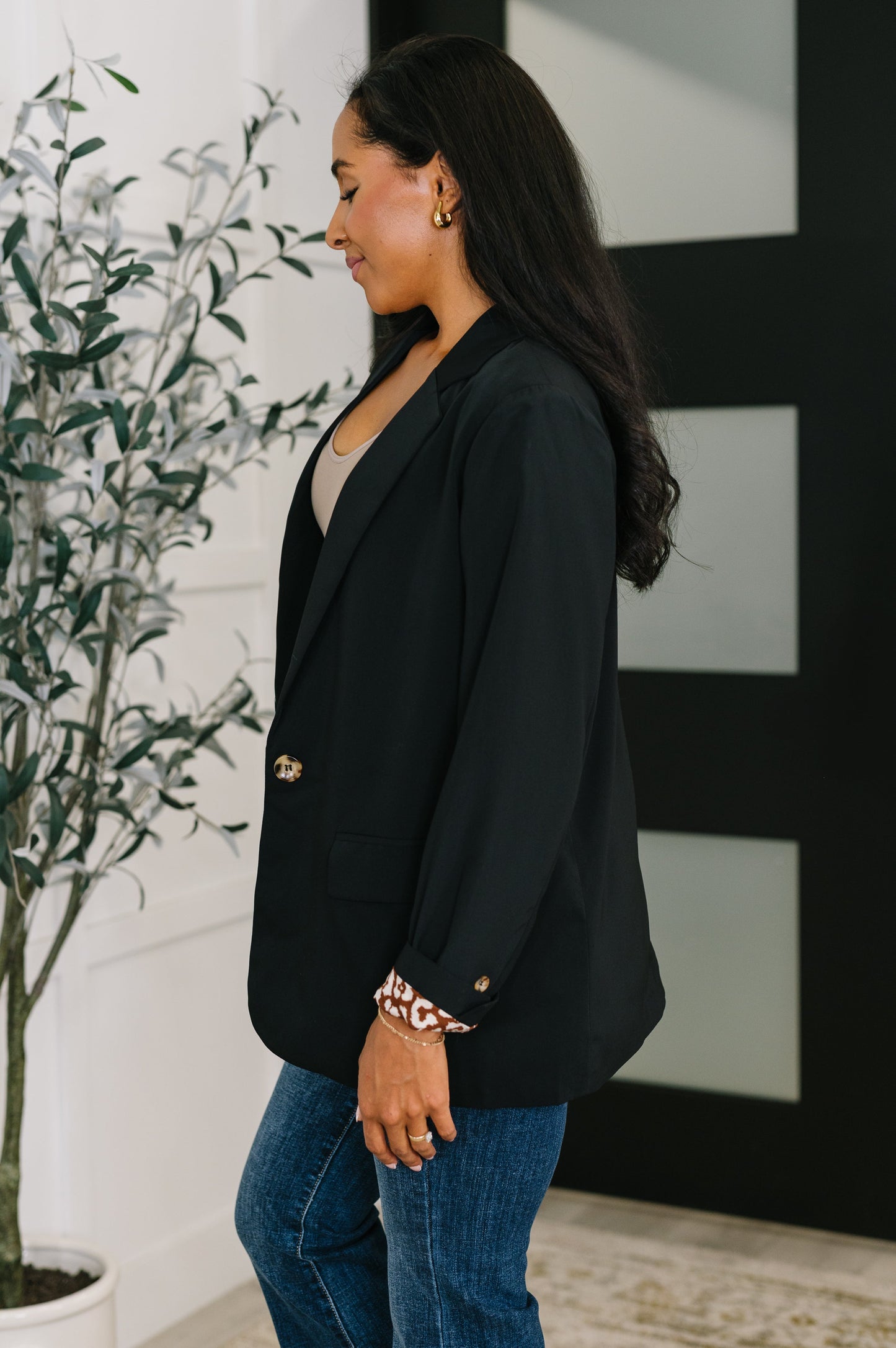Every Day Blazer in Black (Online Exclusive)