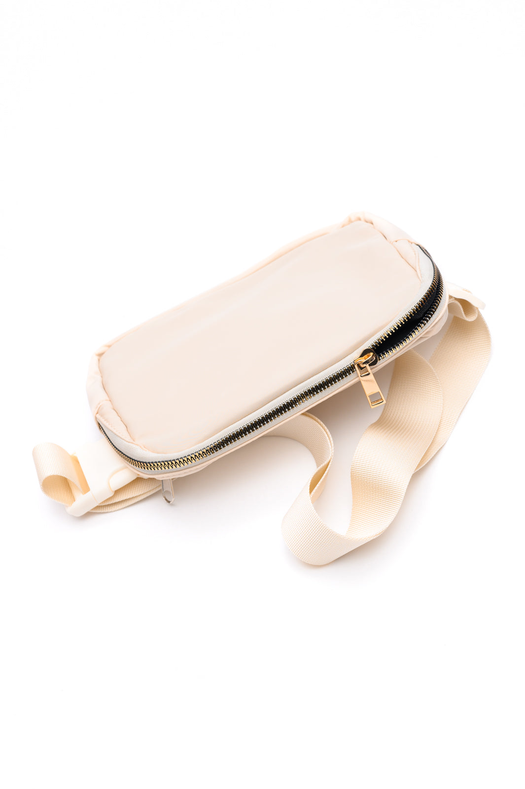 Everywhere I Go Crossbody Belt Bag in Ivory (Online Exclusive)