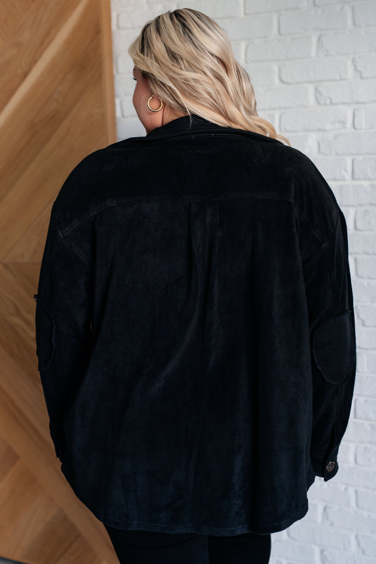 Fantastic in Fleece Jacket in Black (Online Exclusive)