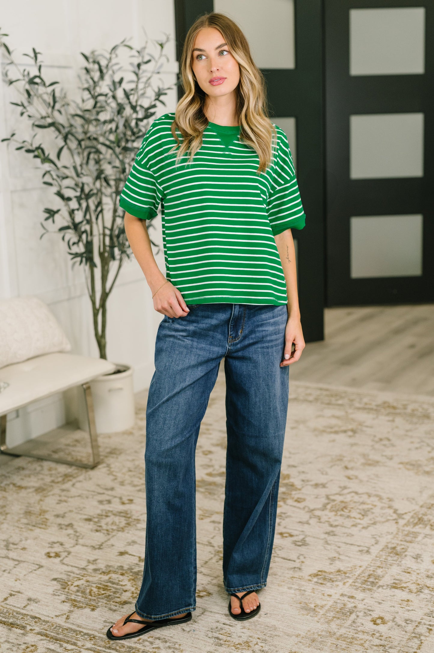 Feels So Right Drop Shoulder Casual Top (Online Exclusive)