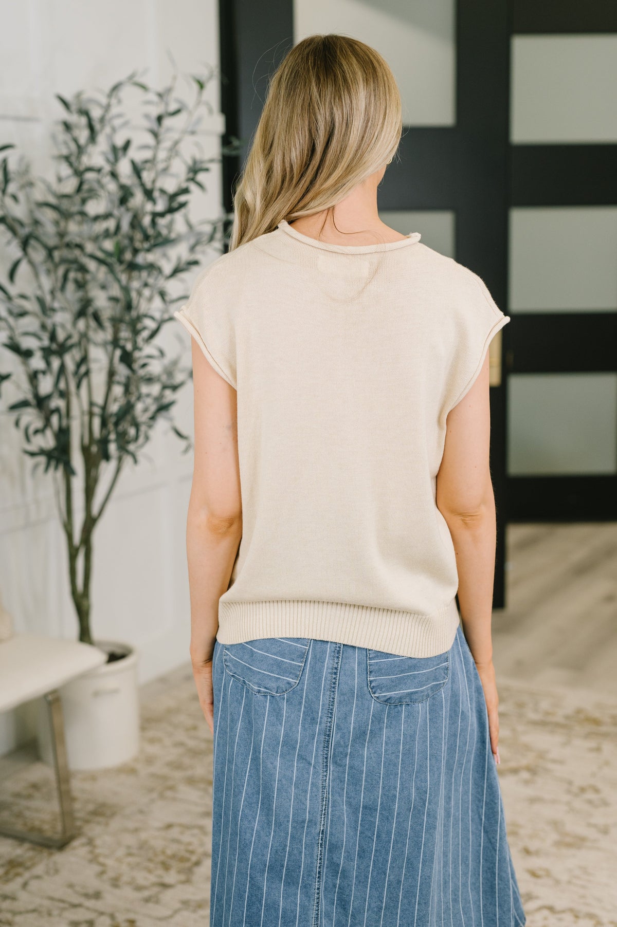 Feminine Intuition Button Down Blouse (Online Exclusive)