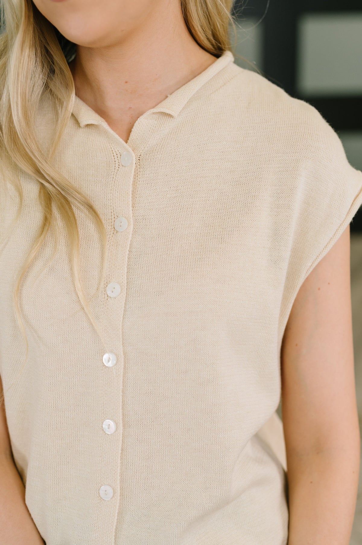 Feminine Intuition Button Down Blouse (Online Exclusive)