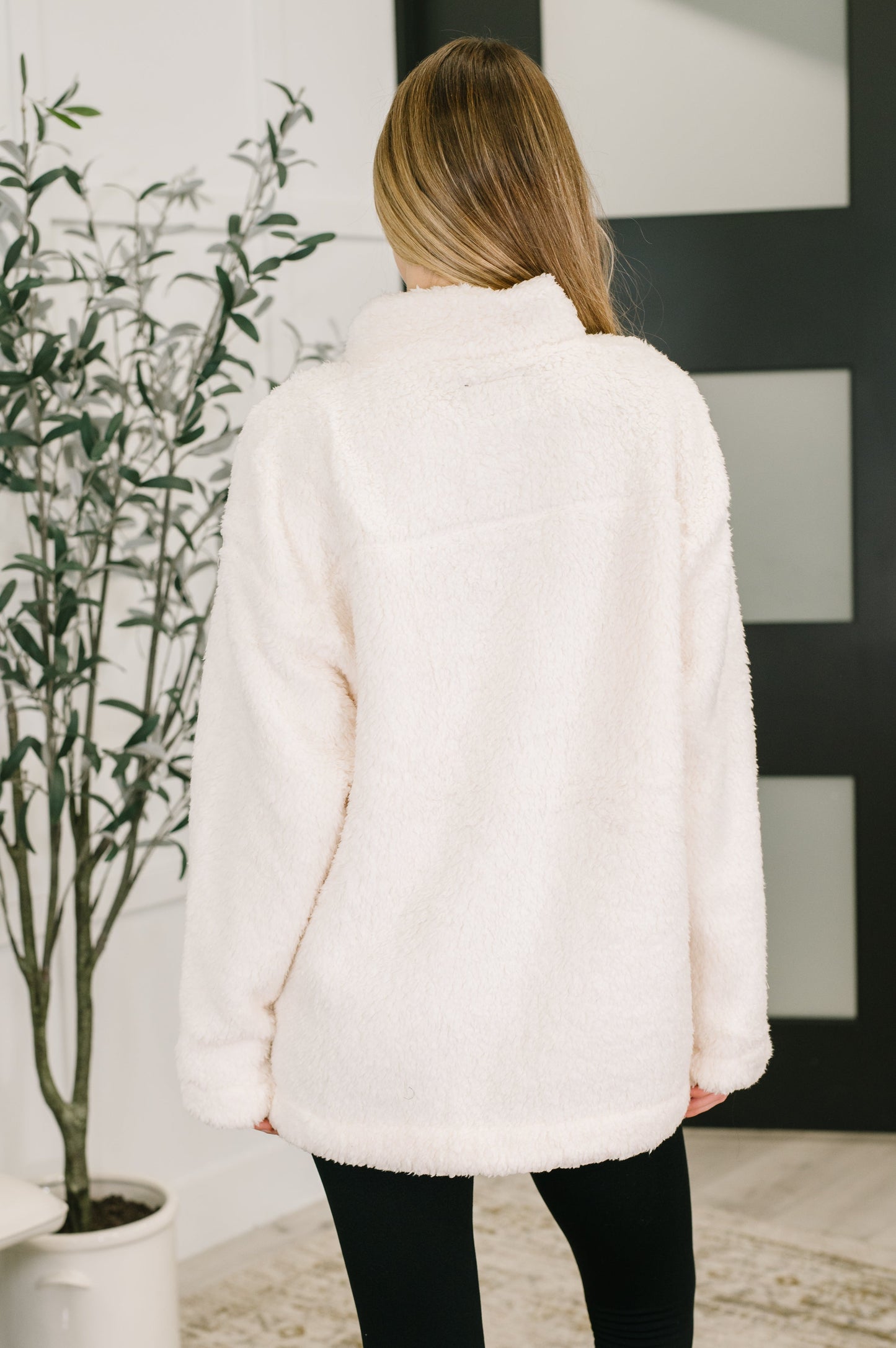 Fluffy Flurry Snap Button Pullover (Online Exclusive)