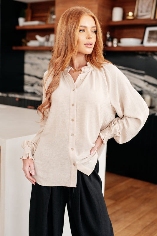 For You I Do Button Up Blouse (Online Exclusive)