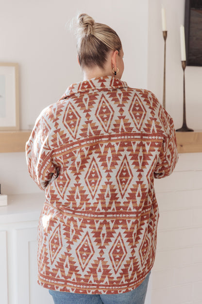 Gather Round Aztec Shacket (Online Exclusive)