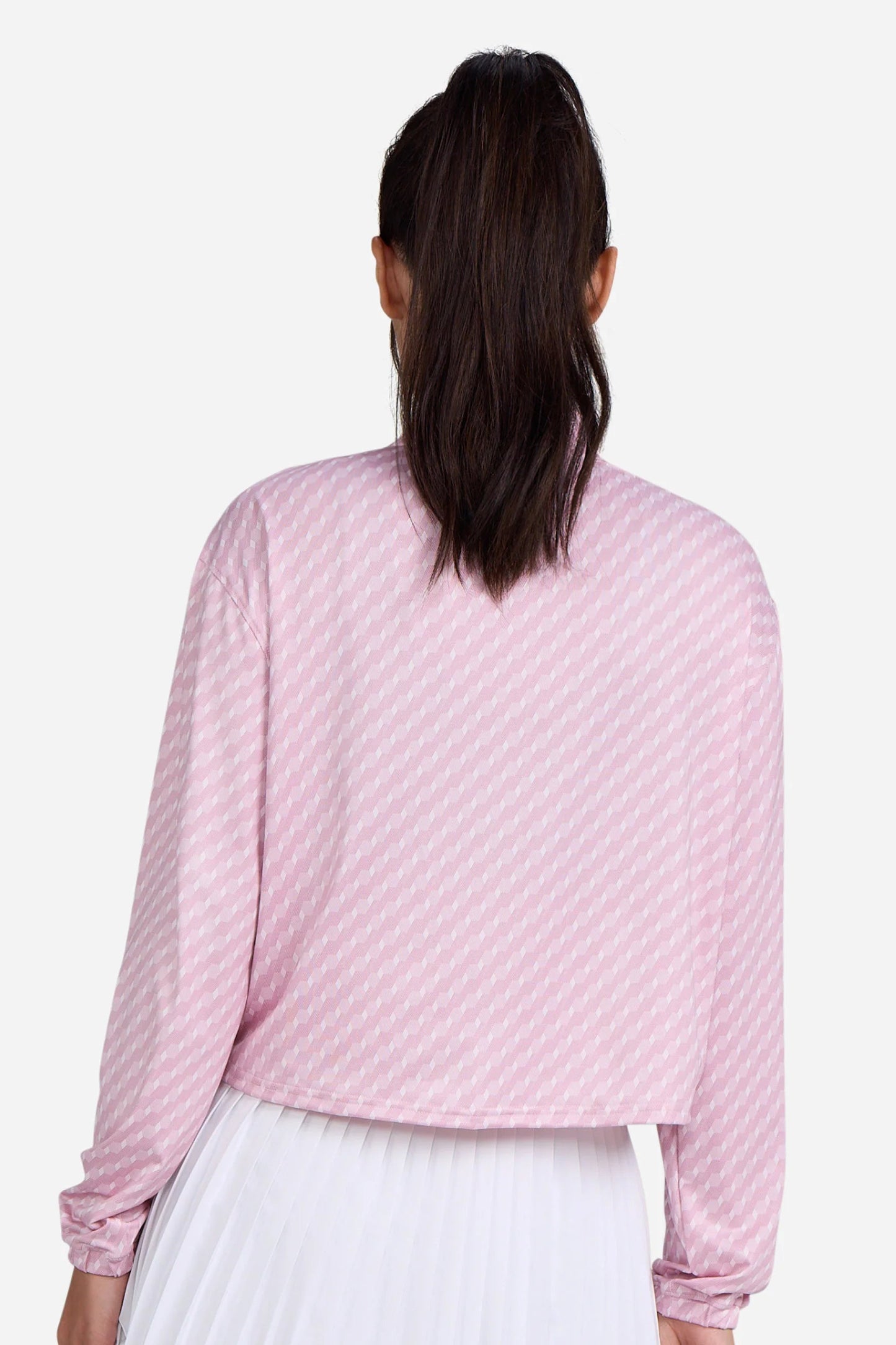 Bad Birdie Women's UV Quarterzip - Geo Chip