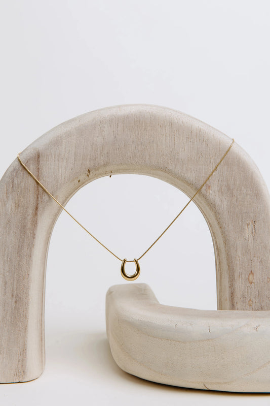 Hold Your Horses Necklace - Gold