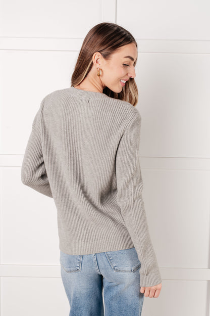 I Don't Know Why Bow Front Cardigan (Online Exclusive)