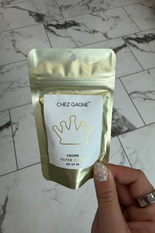 Crown Paper Clip Pack